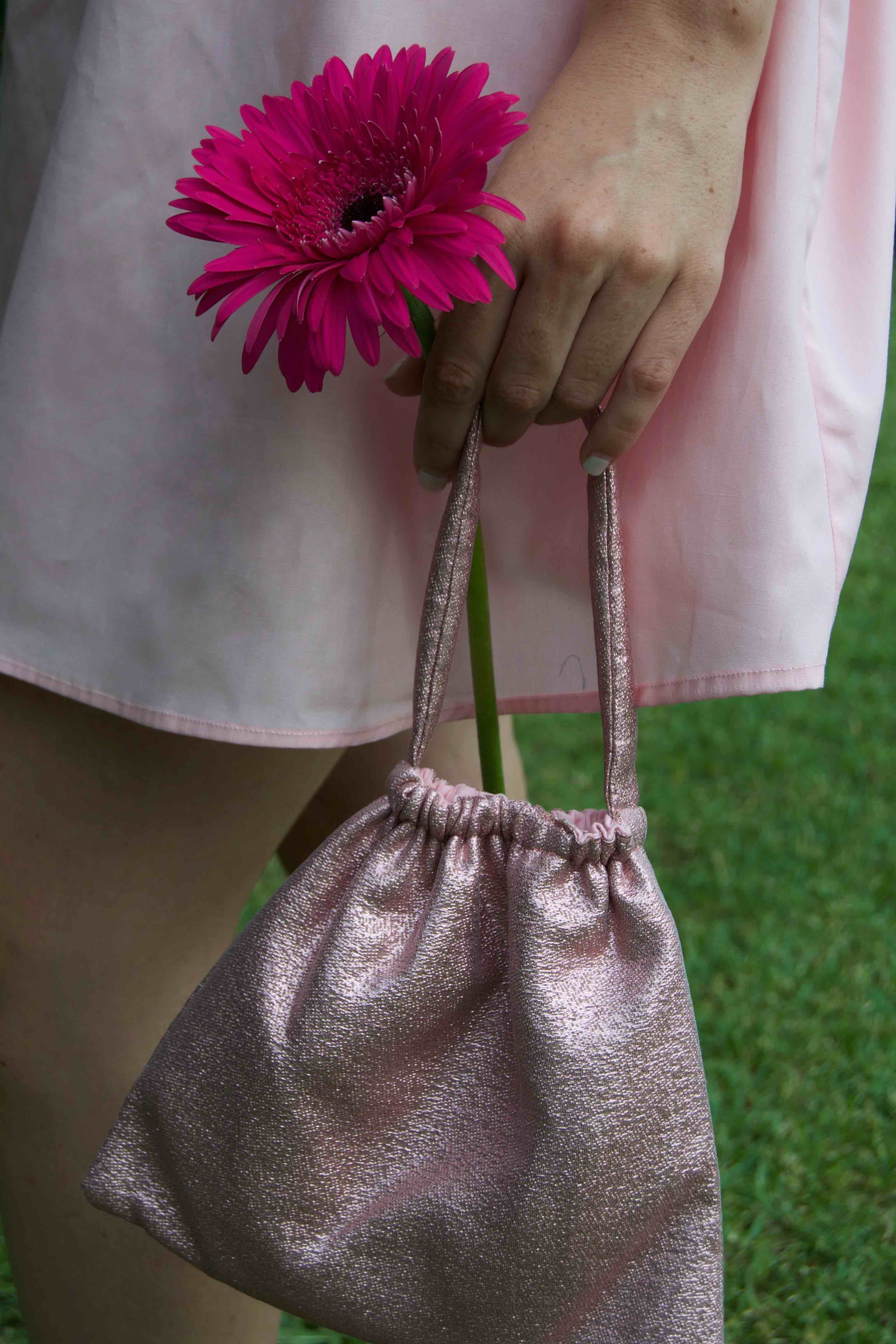 Bolso Peonía Rosa