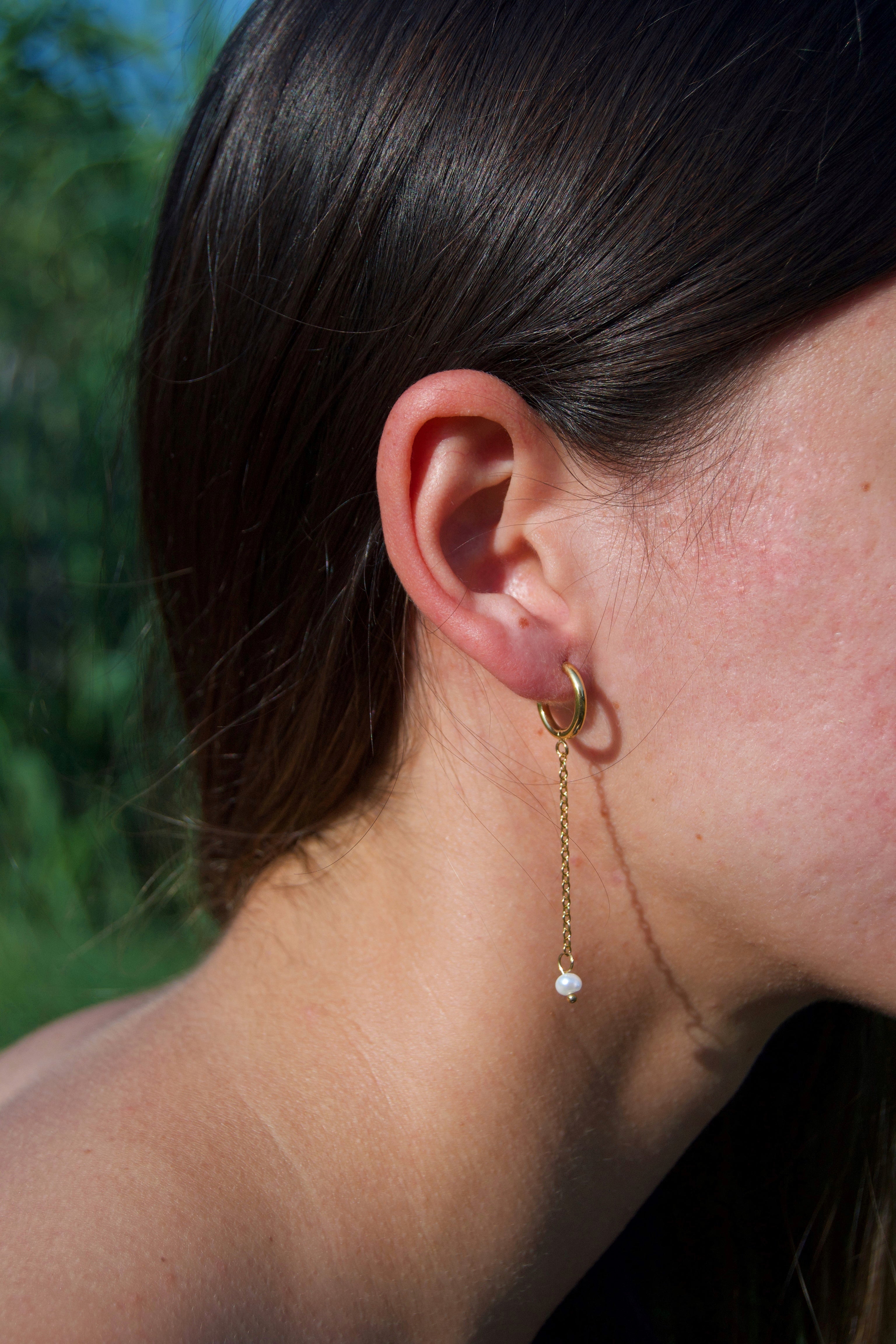 Pendientes Aro Dorado