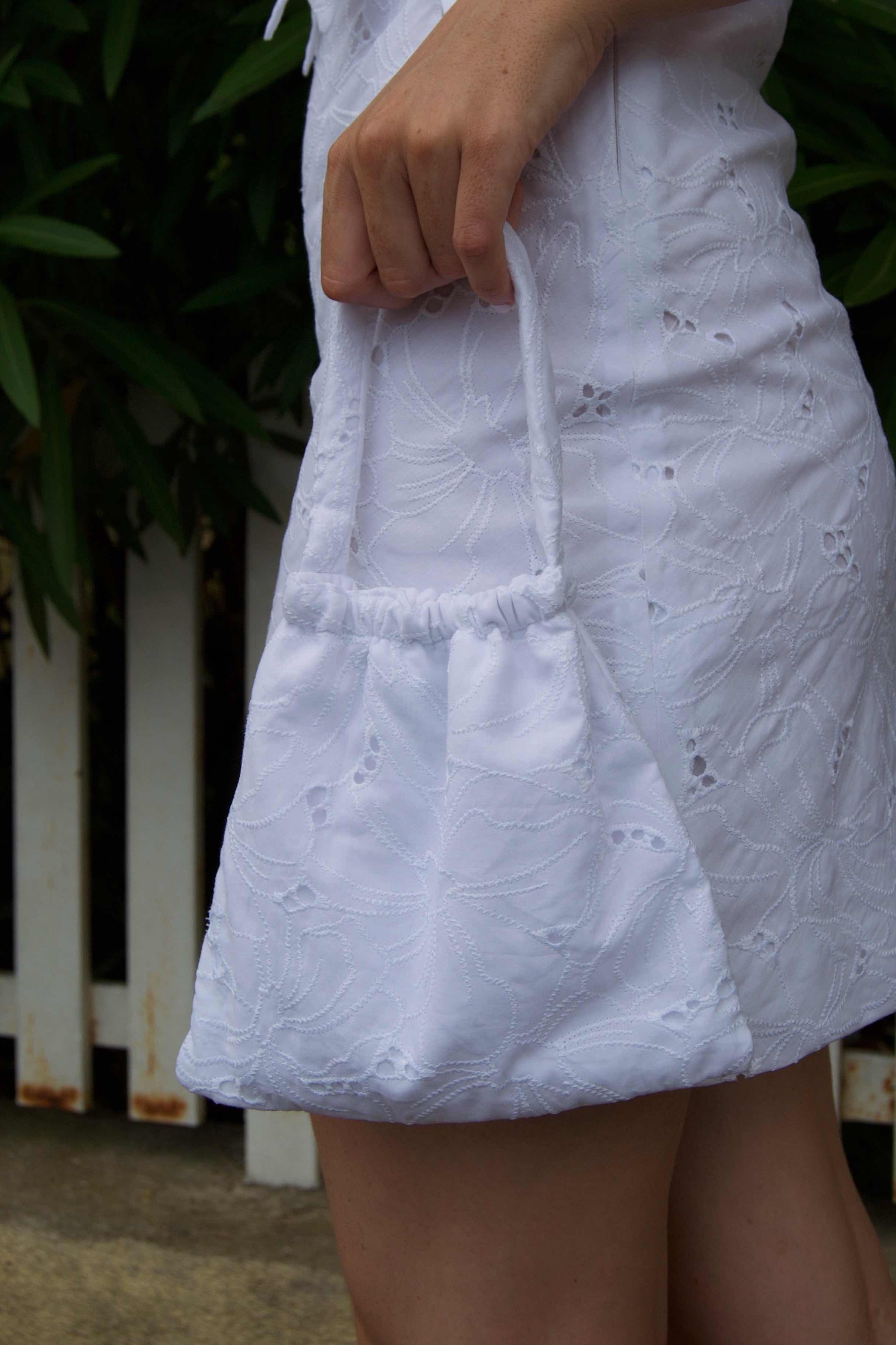 Bolso Peonía Blanco