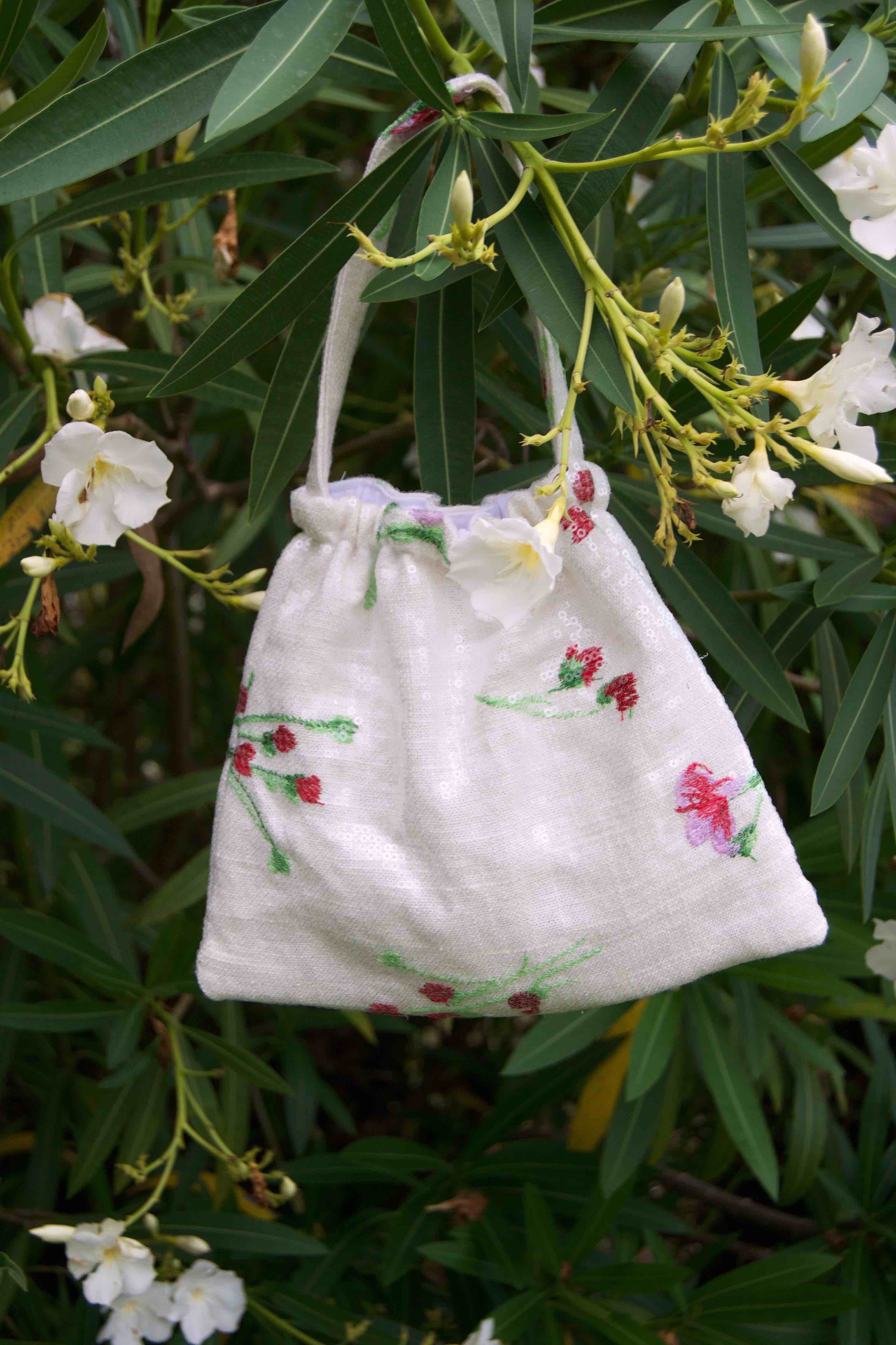 Bolso Peonía Flores